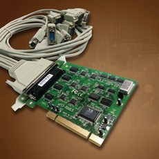 PCI 8포트 분배기 RS232 패러럴 시리얼확장카드 UPCI 네트워크카드 인터페이스카드 시리얼카드 케이블타입, 해당 상품 선택
