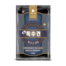 도그라인 곰표 대한사료 뉴특수견 15kg 자견 사냥견 특수견 훈련견 강아지사료, 1개