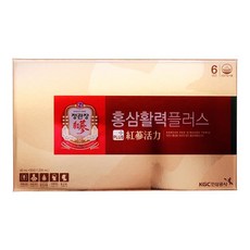 한국인삼공사 정관장 홍삼활력 플러스 40ml x 30개입 1박스, 1개, 1200ml