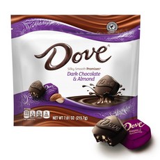 도브 프로미시스 아몬드 다크 초콜릿 215.7g, Dove-Promises-Dark-Chocolate-A