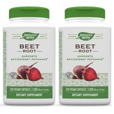 2개세트 네이처스웨이 비트 루트 1000mg 320정 Natures Way Beet Root