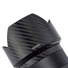 Sony FE 55mm F1.8 ZA SEL55F18Z 렌즈 스킨 필름 스티커 보호 ALC-SH131 렌즈 및 렌즈 후드 스티커 커버 탄소 섬유