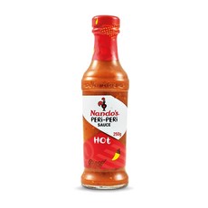 난도스 핫 페리페리 칠리 소스 Nando's Hot Peri-peri Chilli Sauce, 1개, 250g