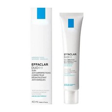 1+1 La Roche Original 40ml Effaclar Duo+ Moisturizing Face Cream Oil-free Reduces Blemishes Acne Brightens Evens Skin Tone Skin Care