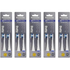 일본직발송 2. 파나소닉(PANASONIC) 파나소닉 바꾸어 브러쉬 도르트 극세모 브러쉬 컴팩트 2개 세트×5 세, One Size, One Color