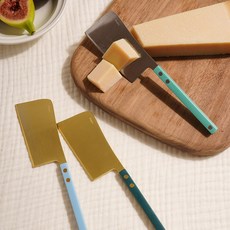 BSF 보겐 쌍띠에 실버 커트러리 치즈나이프 (10colors), 오렌지, 1개