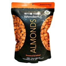 원더풀 아몬드(가염) 950g 대용량, 1봉