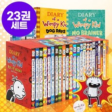 [달콤서점]국내 당일발송 윔피키드 다이어리 세트 Diary of a Wimpy Kid 영어원서 정식음원, 윔피키드 다이어리 23권 세트