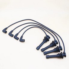 자동차 스타일링 4PCS 엔진 점화 케이블 플러그 와이어 Geely Emgrand 7 Ec7 Ec715 Ec718 1.5L, 4개