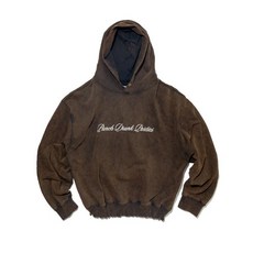펀치드렁크파티즈 Vegabond Hoodie (워시드 브라운)