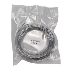 10 미터 PLA 1.75mm 필라멘트 인쇄 재료 플라스틱 3D 프린터 압출기 펜 액세서리 블랙 화이트 레드 무지개 120, 은, 은