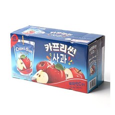 카프리썬(사과맛) 200ml x 10개 간식 겨울 아이들 회사 집 휴게실 탕비실 학교 자취필수 과자, 카프리썬(사과맛) 200ml x 10개 간식 겨울 아이
