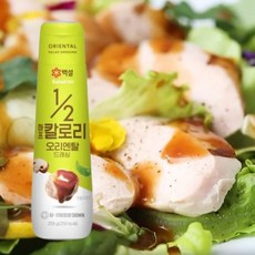 백설 저지방 저당 하프칼로리 오리엔탈드레싱(상온보관) 메밀면 들기름 1개입, 245g, 1개