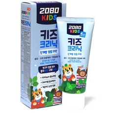 2080 키즈크리닉 치약, 80g, 1개