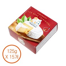 TOINOU 토이노우 까망베르치즈 레드팔레지엉, 125g, 15개