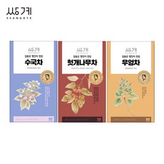 쌍계명차 김동곤명인이 만든 수국차 +헛개나무차 +우엉차 (300티백), 120g, 1개