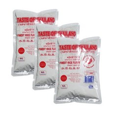 [루츠팜] 태국 쌀가루 500gX24개 1박스 Finest rice flour Pak tasty brand 태국쌀가루