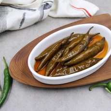 가율푸드 간장청양고추장아찌 350g, 수량