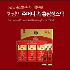 한삼인 주머니속 홍삼정스틱 10g x 30포