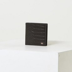 닥스브라운로고장식소가죽중지갑