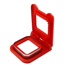 포켓 샌드위치 몰드 커터 실러 포장 포장기 빵 베이킹 도구, 1.Red, 1개