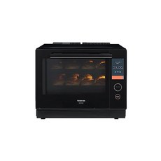 도시바 과열 수증기 오븐 레인지 30L 돌가마 돔 350℃ 2단 조리 ERXD7000K 그랑 블랙 플랫 테이블 패밀리 입학 입학 사회초년생