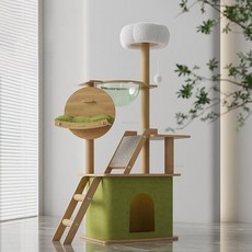  고양이수직스크래쳐 고양이 나무 일체형 스크래치 플랫폼 고양이대형l자스크래쳐, C 