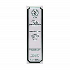 테일러 Of Old Bond 스트리트 세이빙 크림 Lemon-lime Tube 2.5-Ounce, 1, 단일상품