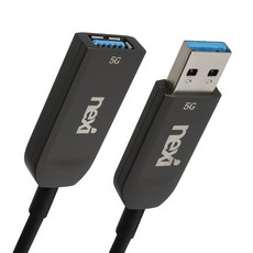  (NEXI) USB3.1 Gen1 연장케이블 5M~30M 무전원 A타입 고탄력소재, 5m, 1개 