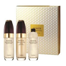 코리아나 쎄니떼 골든셀리페어 2종 세트 토너 150ml + 에멀젼 150ml, 1세트