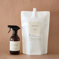  바요마을 강아지 고양이 배변 냄새 마킹 요산분해 효소 세제 탈취제, 500ml+ 2.2L 