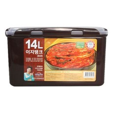 초코 이지탱크 김치통14L/김장 밀폐 보관 용기 냉장고, 선택:본상품