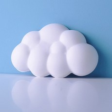 몽글몽글 구름을 닮은 컴퓨터용 어프리 손목보호 손목받침대, 1개