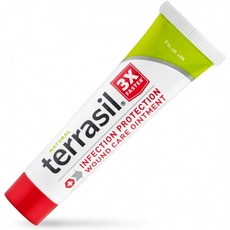 반창고 Terrasil 상처 관리-3 배 빠른 치유 욕창 욕창 당뇨병 상처 궤양 베인 상처 긁힘 및 화상을위한 감염 방지 연고, 1