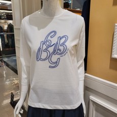 BCBG 비씨비지 가을23 7부 티셔츠 B3C7X461