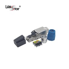 [LANStar] 랜스타 Cat.8 FTP Tooless 모듈러 커넥터 [LS-M850N], 1개
