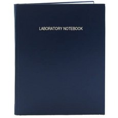 BookFactory A4 Lab 노트북 파란색 커버 - 168페이지(5mm 룰링 형식) A4-8.27 x 11.69(21cm x 29.7cm), 단일상품