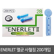 ENERLET 채혈침 사혈침, 200p