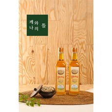 [깨와나의뜰] 고소한 홍화씨유 840ml (420ml * 2병)