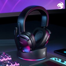 에어텐맥스 로캣 씬 맥스 에어 Syn Max Air 무선 3D RGB 게이밍 헤드셋 (충전독 포함)
