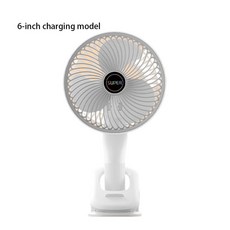미니 휴대용 클립 온 선풍기 USB 데스크 선풍기 조용한 바람 개인 전기 스탠딩 팬 방 가정용 3, 6Inch Charging, 1개