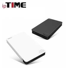 [IPTIME] 아이피타임 2.5인치 외장하드 케이스 USB 3.1 HDD3225 PLUS, 블랙