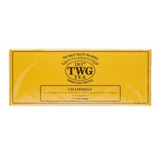 TWG Tea - Chamomile (PACKTBH100) - 15 x 2.5gr Tea bags, 2.5g, 15개입, 1개