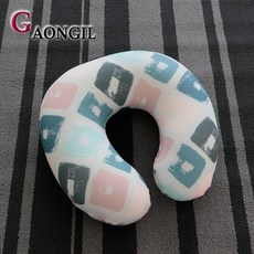 가온길카페트 쿨쿨숙면 목쿠션, 사각스톤 목쿠션