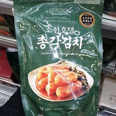 피코크 총각김치 1kg, 1개