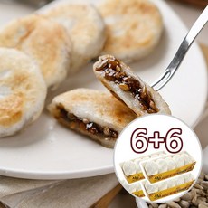 씨앗꾸떡 꿀호떡 300g x 12팩 (해바라기6 땅콩6), 12개