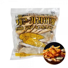 지엔씨 냉동 대구가라아게 600g 피쉬앤칩스 생선까스, 1개