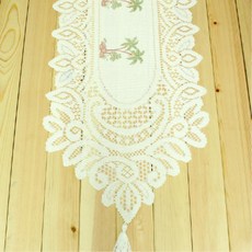 레이스장식장덮개