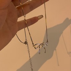 실버나비목걸이