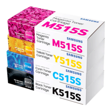 [삼성] CLT-515S 정품토너 SL-C515 C515W C565W C565FW, 1개, [정품토너 완제품] CLT-K515S 검정